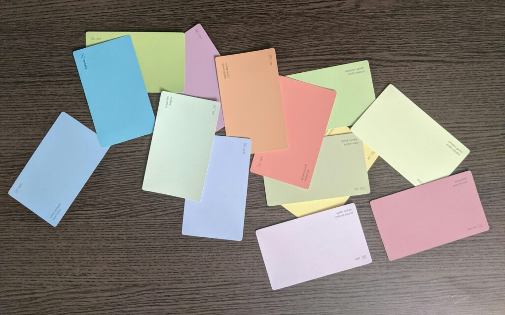 Karteikarten zum Plotten eines Romanes